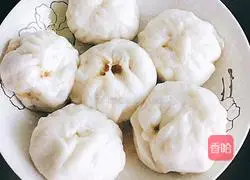 Illustration of how to make meat buns and pickled cabbage buns 4