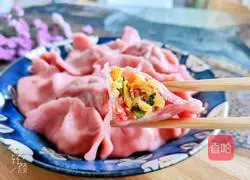 Illustration of how to make tomato and egg dumplings 22