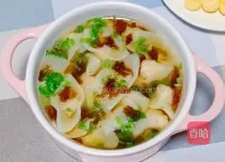 Baby complementary food - illustration of how to make mini wontons 16