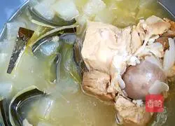  Illustration of how to make Winter Melon and Barley Bone Soup 13