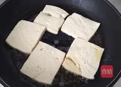 Illustration of how to make sweet and sour crispy tofu 3