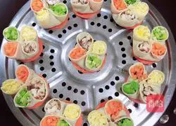 Illustration of how to make Sixi Steamed Dumplings 18