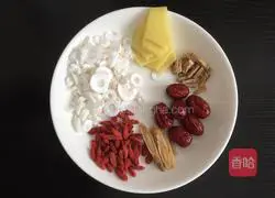 Lactation-stimulating soup (confinement meal) Illustration of how to do it 1