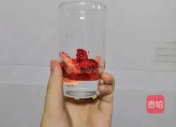 Internet celebrity strawberry Yakult recipe 1
