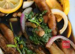 Lemon spicy and sour chicken feet recipe 5