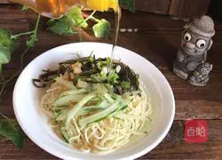 Wuhan cold noodles Illustration of how to do it 14