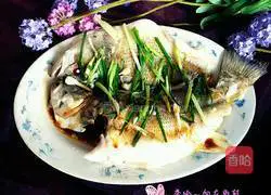 Illustration of how to make steamed seabass 7