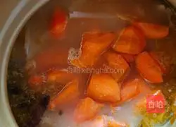 How to make potatoes, beef bones and carrots Illustration 9