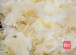 Illustration of how to make fruit Tremella fishing 9