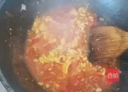 Illustration of Italian recipes for tomatoes and eggs 11