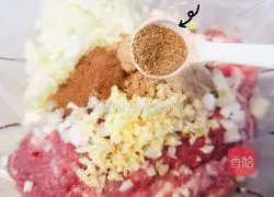 Illustration of how to make Sophora japonica dumplings 8