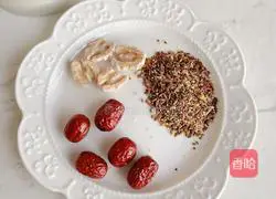 Walnut red rice paste recipe 1