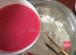 Illustration of how to make colorful butterfly noodles 3