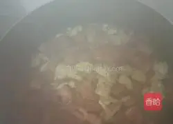 Illustration of how to make tomato and egg noodles 3