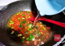 Illustration of how to make spinach juice pimple soup 9 