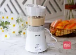 Illustration of making tea jelly and pearl milk tea 9