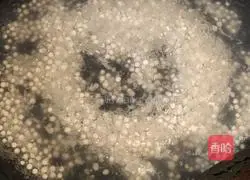 Mango milk sago recipe illustration 2