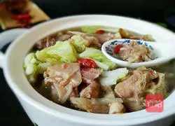 Baicai Old Duck Pot Recipe Illustration 7