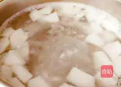 Illustration of how to make rock sugar grapefruit pears 4