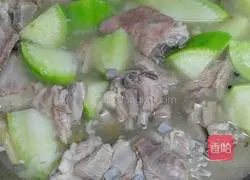 Illustration of how to cook radish stewed lamb chops 7