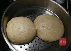Illustration of how to steam steamed buns 10