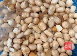 Illustration of how to make peanut soup 1