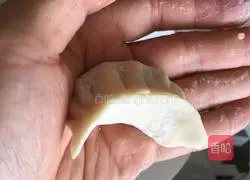 Illustration of how to make cabbage, pork and shrimp dumplings 11