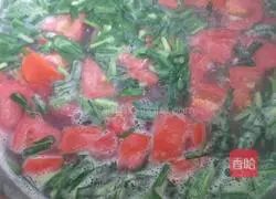 Tomato, leek and egg soup recipe 3