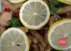 Lemon Chicken Feet Recipe Illustration 6