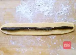 Illustration of how to make mini milky bean paste buns 7