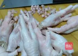 Spicy and sour lemon Illustration of how to make chicken feet 1