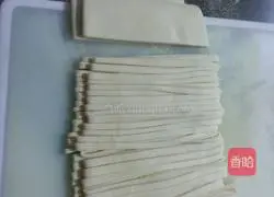 Illustration of making handmade fried noodles 5