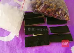 Winter Melon Peel Forget-Me-Not Flower Tea Recipe Illustration 1