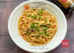 Illustration of how to make peanut noodles 12