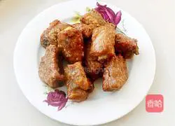 Illustration of how to make orange pork ribs 7