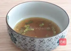 Illustration of Japanese style enoki mushroom okra cold noodles 10