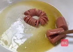 Illustration of how to make rapeseed and egg noodles 6