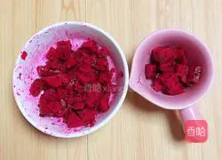Illustration of how to make dragon fruit tofu pudding (Japanese style) 15