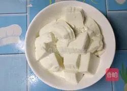 Illustration of how to make tofu brain 7