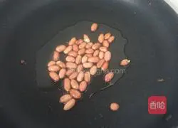 Illustration of how to make cold fungus and peanuts 7