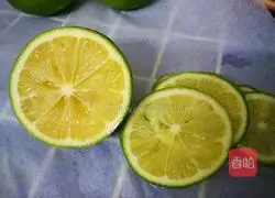 Illustration of how to make lime and passion tea 2