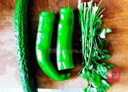 Illustration of how to make tiger vegetables 1