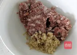 Illustration of how to make pork and radish dumplings 2