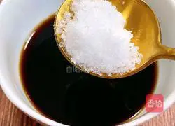 Illustration of braised noodles with poached egg in chive oil 4