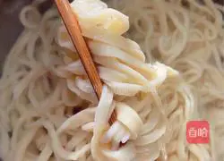 Illustration of Korean fried noodles 7