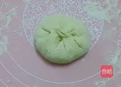 Illustration of how to make cabbage and meat buns 10