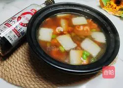 Winter Melon Edamame and Shrimp Tail Soup Illustration 8