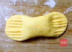 Illustration of how to make cartoon pumpkin steamed buns 16