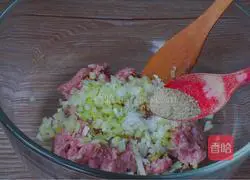 How to make coriander meatball soup Illustration 5