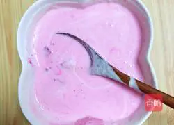 Illustration of how to make dragon fruit tofu pudding (Japanese style) 16